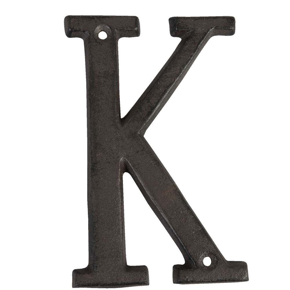 Letter K 13 cm
