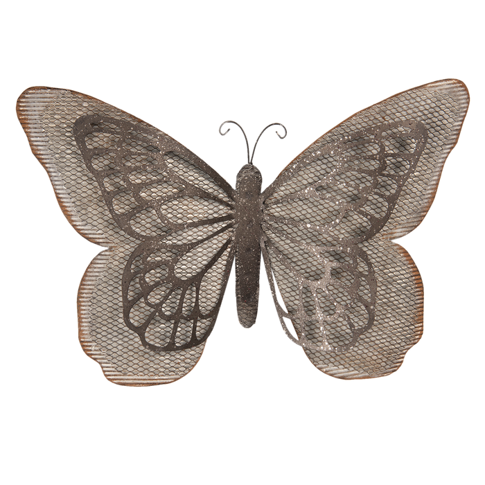 Wanddecoratie vlinder 55*8*35 cm
