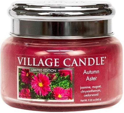Village Geurkaars Autumn Aster | jasmijn chrysant lelietje van dalen cedarwood - small jar