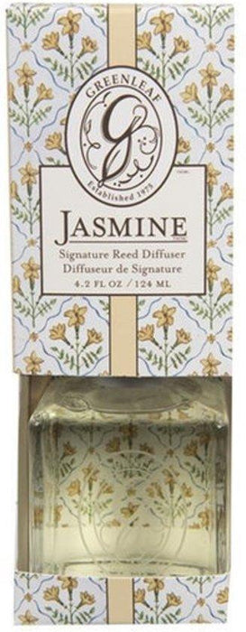 Greenleaf Geurstokjes | Reed Diffuser Jasmine - tropische jasmijn