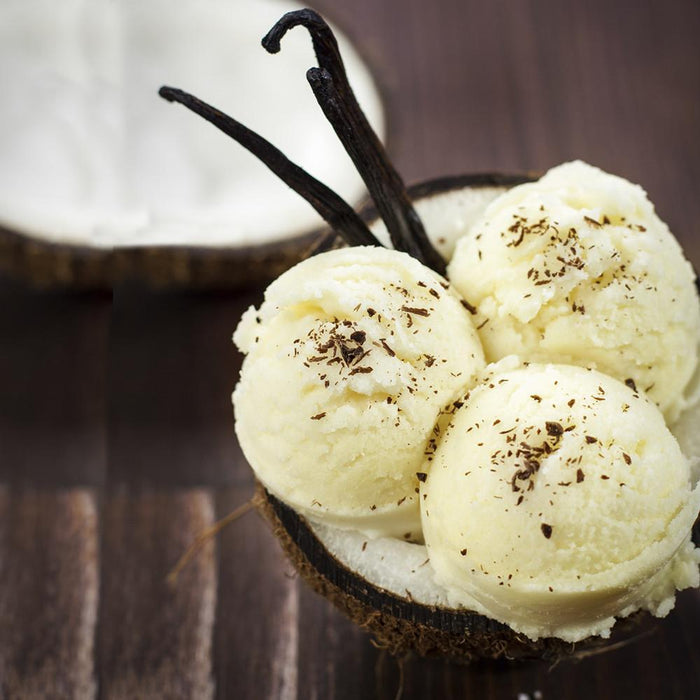 Village Geurkaars Creamy Vanilla | zoete vanille en roomboter - medium jar - Erotiekvoordeel.nl