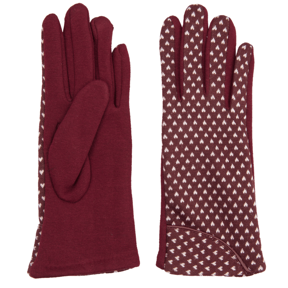 Handschoenen 8,5*24 CM bordeaux