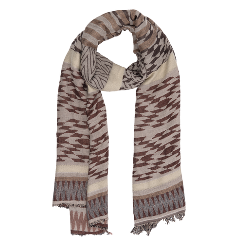 Sjaal 70*180 cm bruin