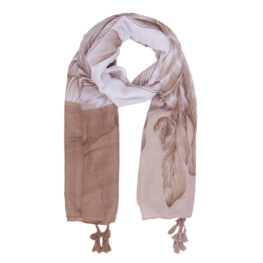Sjaal 90*180 cm bruin