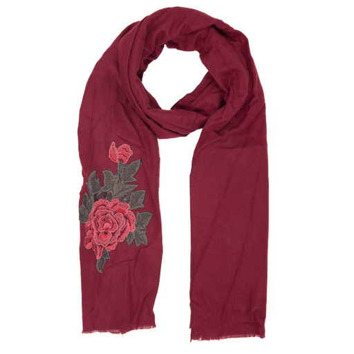 Sjaal 62*195 cm rood