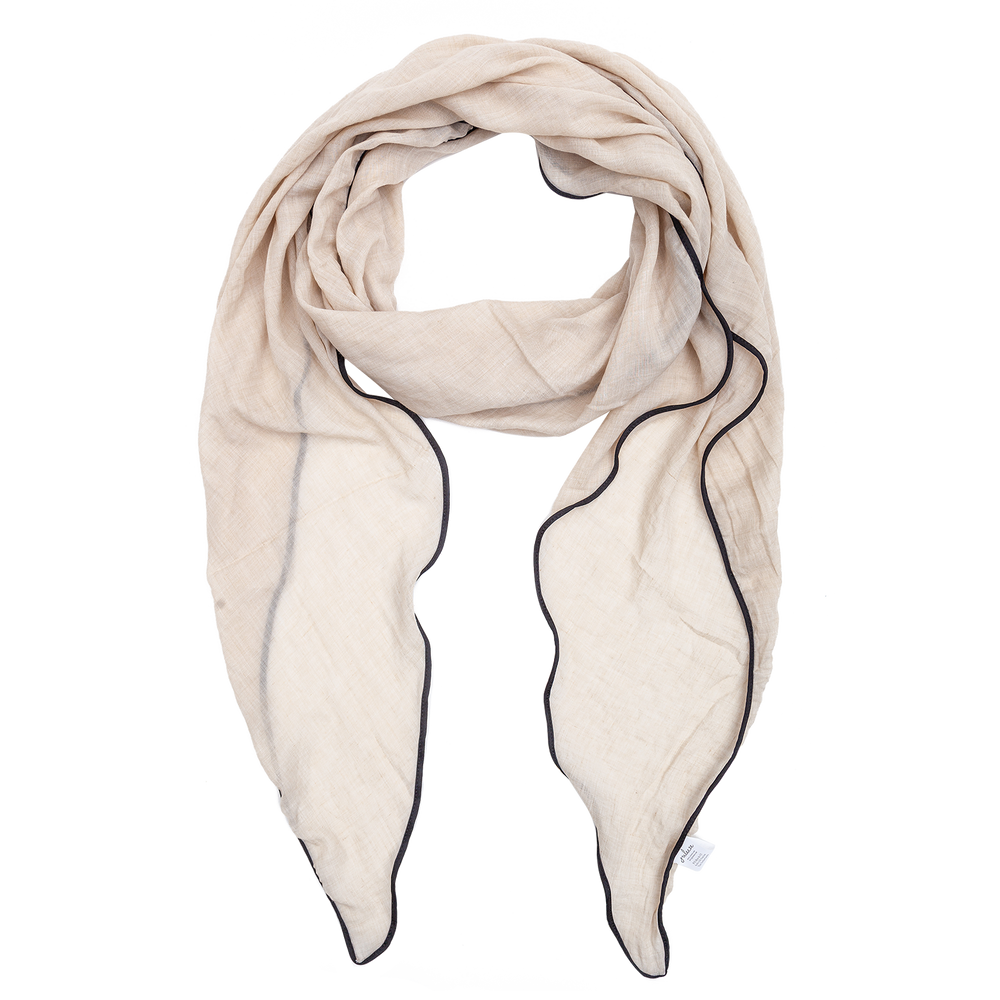 Sjaal 65*180 cm beige