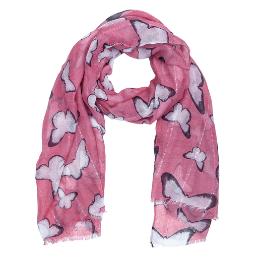 Sjaal 90*180 cm roze