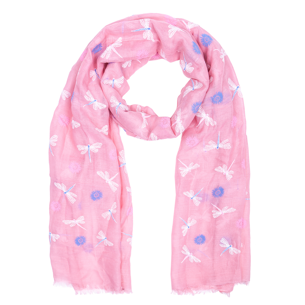 Sjaal 70*180 cm roze