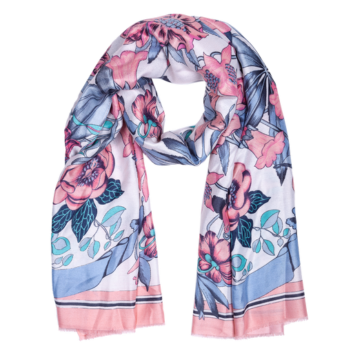 Sjaal 88*180 cm roze