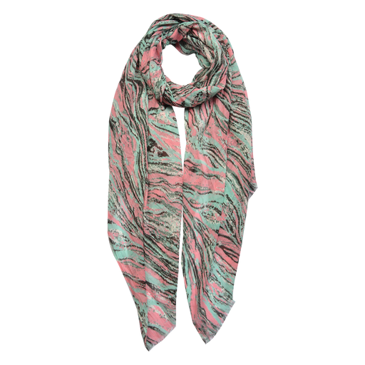 Sjaal 100*180 cm roze