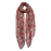 Sjaal 80*180 cm rood