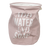 Katoenen Waszak "Add Water and Soap" Ø 40*50 cm - roze/wit