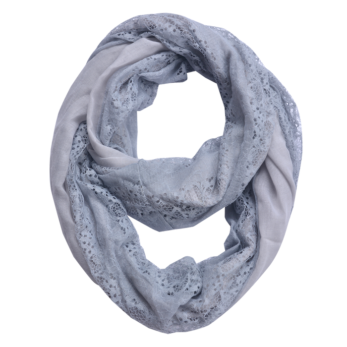 Sjaal 30*160 cm grijs