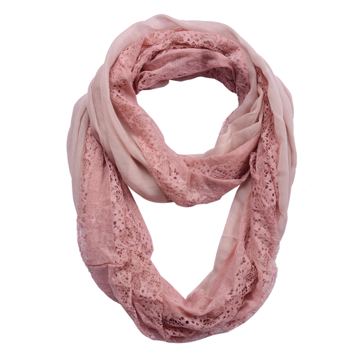 Sjaal 30*160 cm oud roze