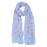 Sjaal 70*180 cm lichtblauw