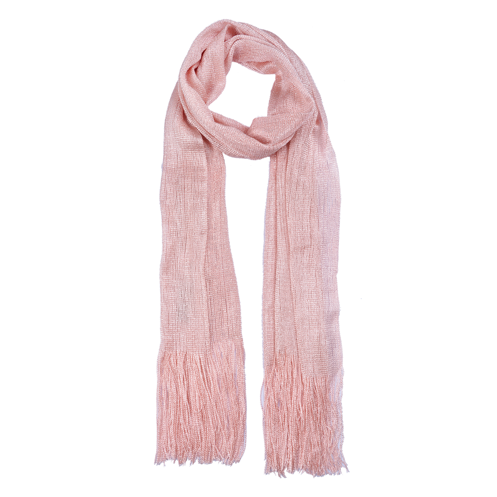 Sjaal 50*170 cm licht roze