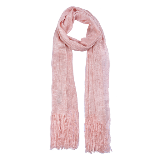 Sjaal 50*170 cm licht roze