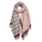 Sjaal 65*175 cm roze