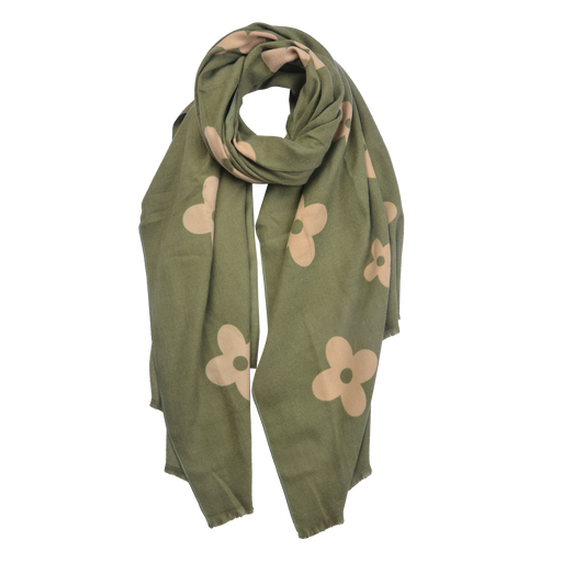 Sjaal 65*175 cm groen