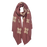 Sjaal 65*175 cm rood