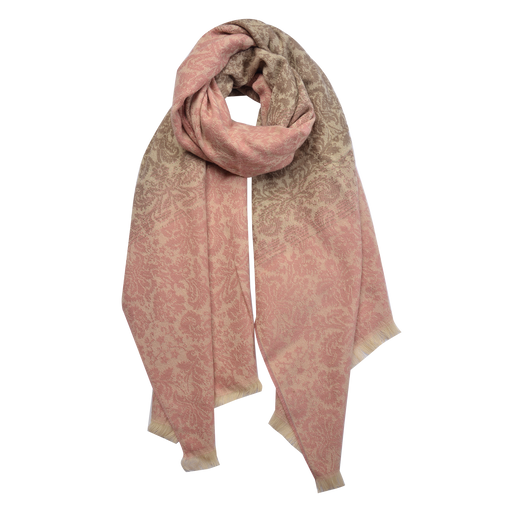 Sjaal 65*180 cm roze