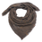Sjaal 130*130 cm bruin