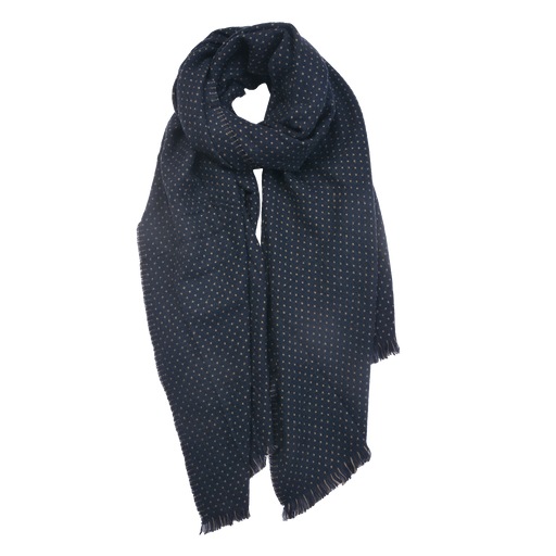 Sjaal 65*190 cm blauw