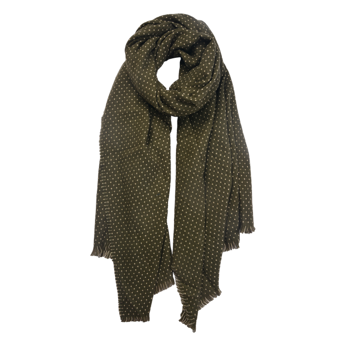 Sjaal 65*190 cm groen