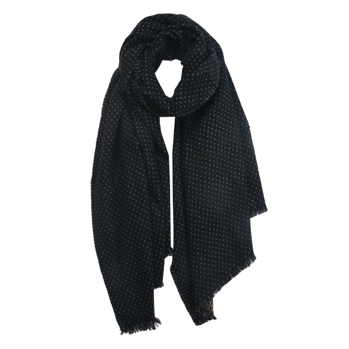 Sjaal 65*190 cm zwart