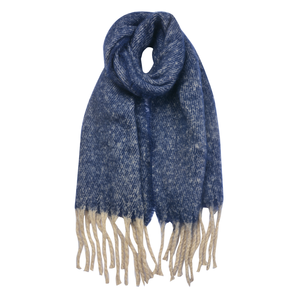 Sjaal 50*180 cm blauw
