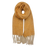 Sjaal 50*180 cm geel
