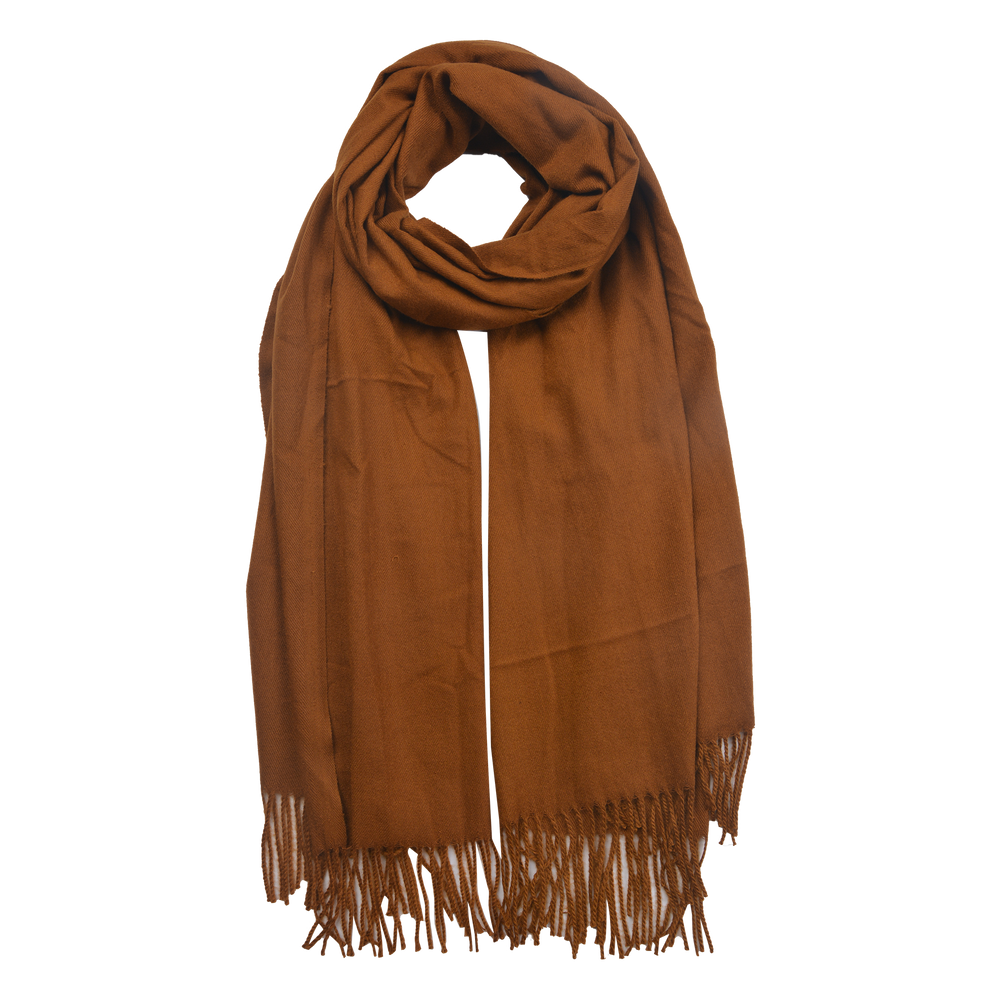 Sjaal 70*180 cm bruin