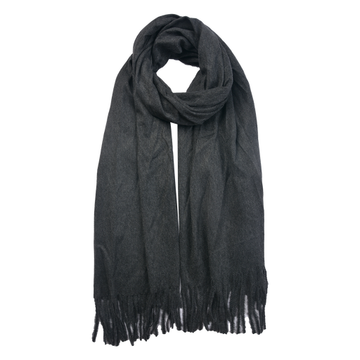 Sjaal 70*180 cm donker grijs