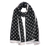 Sjaal 50*160 cm zwart
