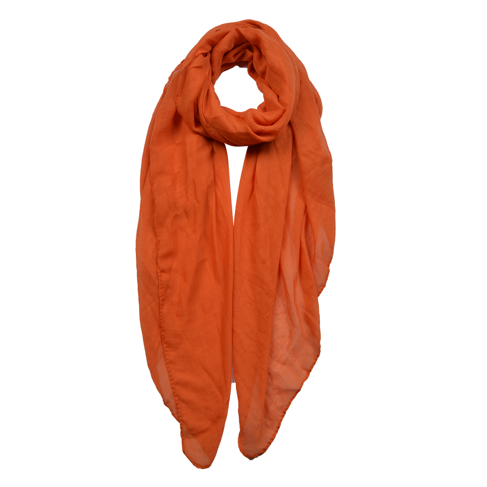 Sjaal 80*180 cm oranje