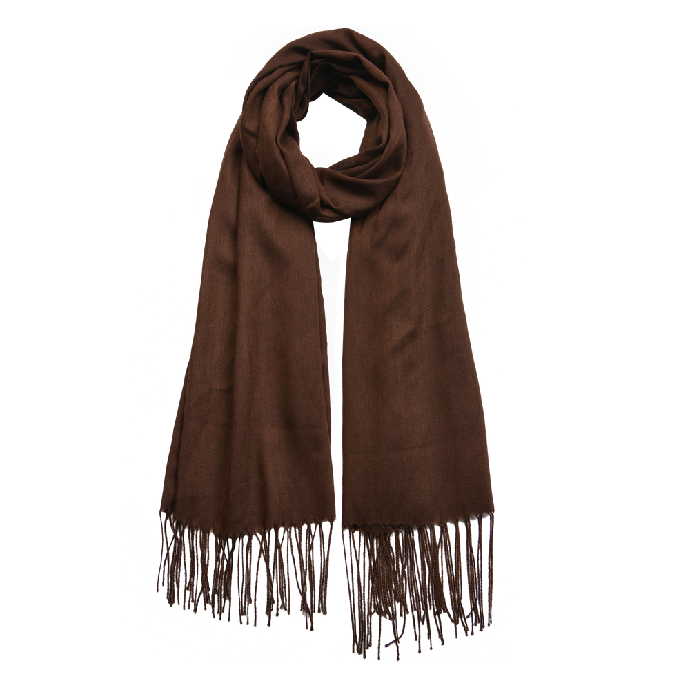 Sjaal 70*170 cm bruin