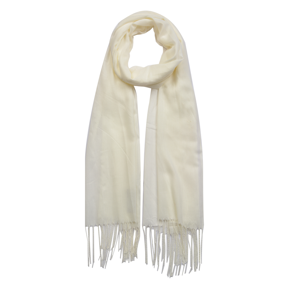 Sjaal 70*170 cm wit