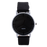 Horloge 22 cm zwart