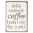 Koelkast Magneet "Coffee"