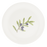 Klein bord Olive Garden met olijftakje Ø 20 cm - wit/olijfgroen