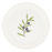 Groot bord Olive Garden met olijftakje Ø 28 cm - wit/olijfgroen