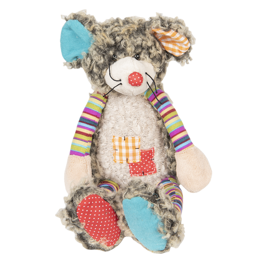 Shabby Chic | Crazy Quilt Muis Mientje 23 cm