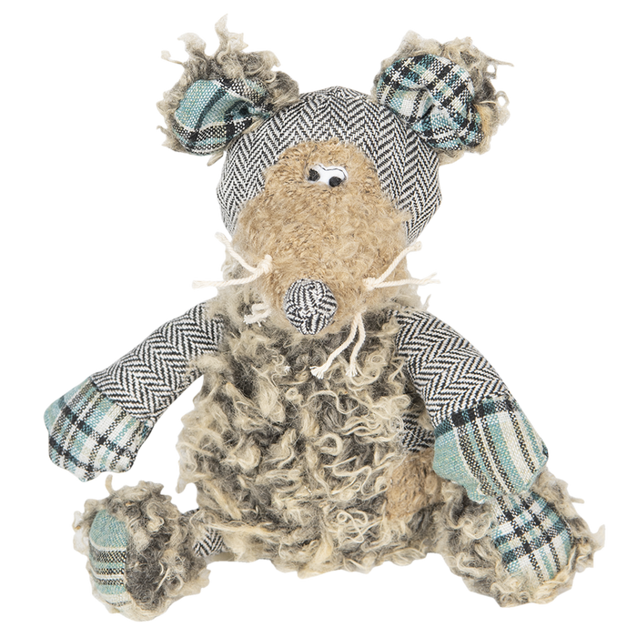 Shabby Chic | Crazy Quilt Muis Martien 26 cm