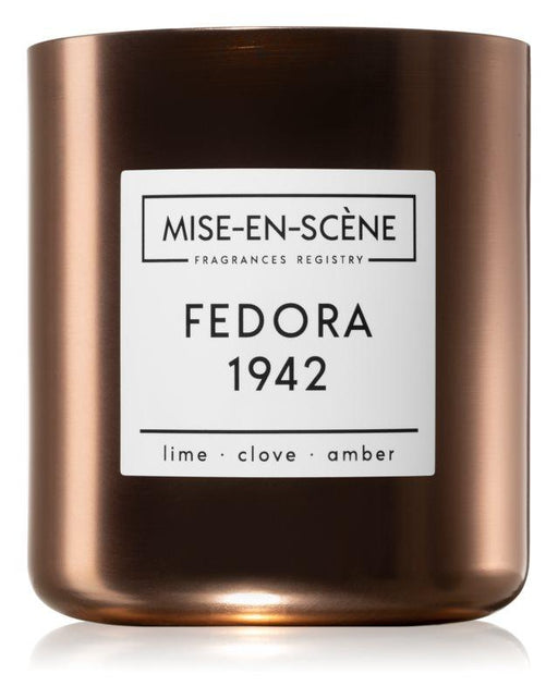 Ambientair Mise-en-Scène Geurkaars Fedora 1942 - lime kruidnagel amber